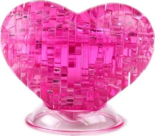 Puzzle Καρδιά Ροζ 3D 46 Κομμάτια