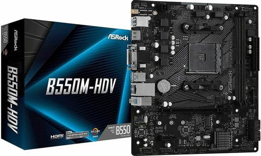 Motherboard ASRock B550M-HDV Micro ATX με AMD AM4 Socket