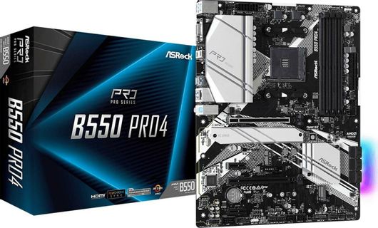 Motherboard ASRock B550 Pro4 ATX με AMD AM4 Socket