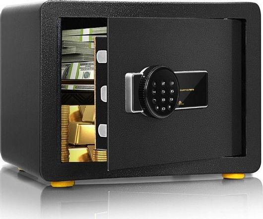Χρηματοκιβώτιο Costway EL10001 με Ψηφιακό Κλείδωμα & Κλειδί 40x30x31cm