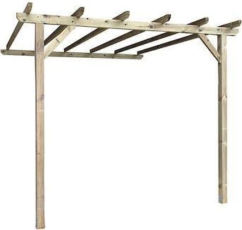 Πέργκολα Κήπου 10-363056 Οροφής Ξύλο 300x300cm