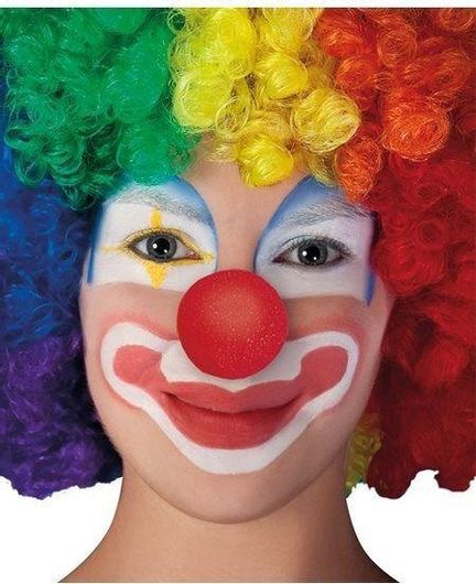 Αποκριάτικη Μύτη Κλόουν Boland Foam Κόκκινο