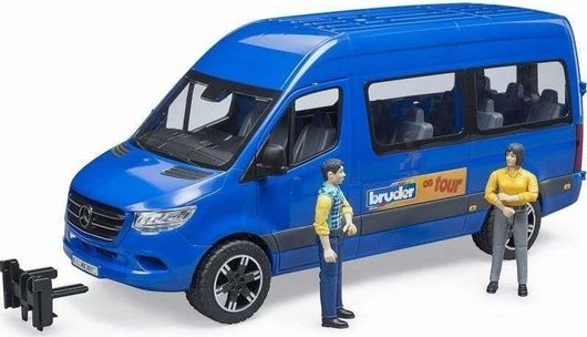 Αυτοκινητάκι Bruder Mercedes Benz Sprinter με Οδηγό για 4+ Ετών