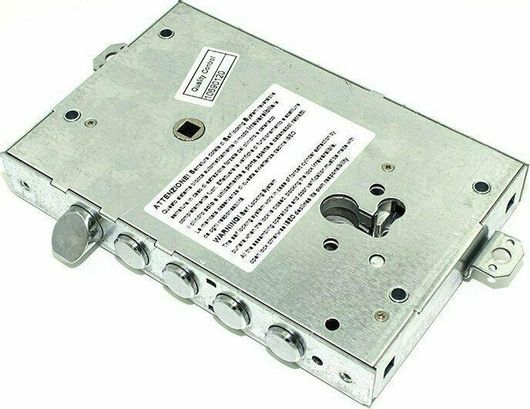 Κλειδαριά Θωρακισμένης Πόρτας ISEO 668G Ασημί