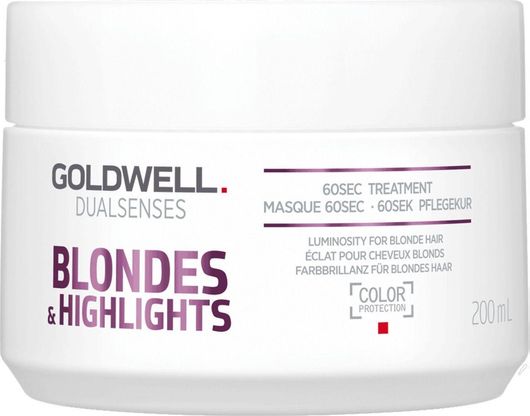 Μάσκα Μαλλιών Goldwell Dualsenses Blonde & Highlights 60 Sec Treatment 200ml