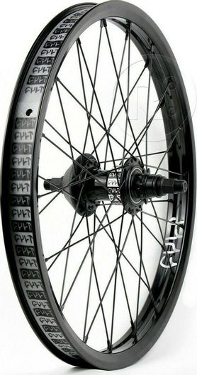 Τροχός Bmx Cult Crew Freecoaster Wheel Black Rhd 20" Rdn0092