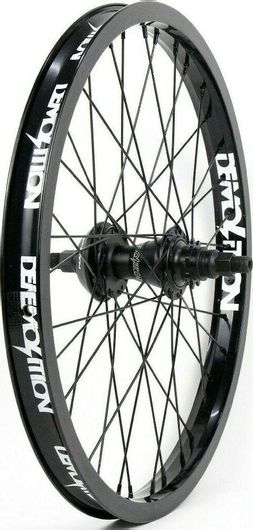 Τροχός Bmx Οπίσθιος Demolition Team Cassette Wheel Black 20" Rdn0187
