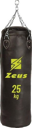 Σάκος Μποξ Zeus 90cm 25kg Μαύρο