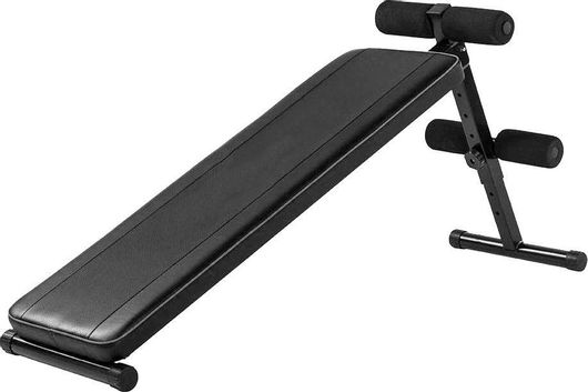 Πάγκος Γυμναστικής Liga Sport Κοιλιακών Επικλινής 128x29x50cm