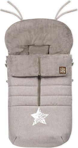 Ποδόσακος Καροτσιού Jane Fleece Horizons Γκρι