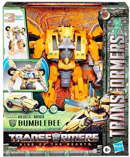 Φιγούρα Δράσης Rise Of The Beasts Electronic Action Figure Beast-mode Bumblebee Transformers με Ήχους και Φως 25εκ.