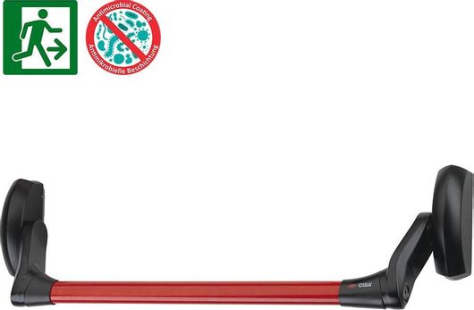 Μπάρα Πόρτας Cisa Σε Κόκκινο Χρώμα