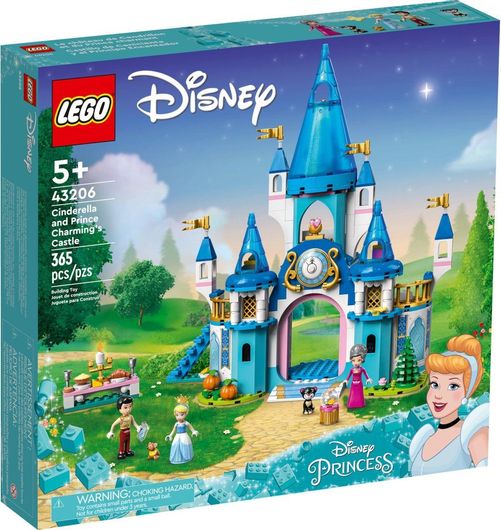 Lego Disney: Cinderella and Prince Charming's Castle για 5+ Ετών #43206