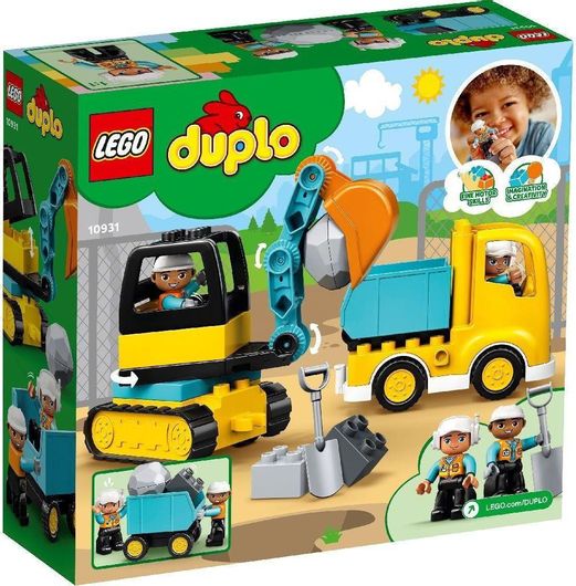 Lego Duplo: Truck & Tracked Excavator για 2+ Ετών #10931