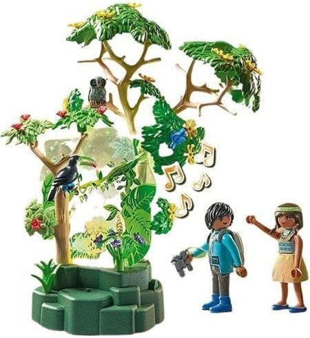 Playmobil Φωτιζόμενο Τροπικό Δέντρο Εξερευνητές 4+ Ετών #71009  