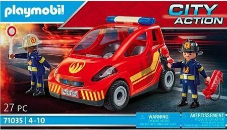 Playmobil City Action Όχημα Πυροσβεστικής για 4+ Ετών #71035