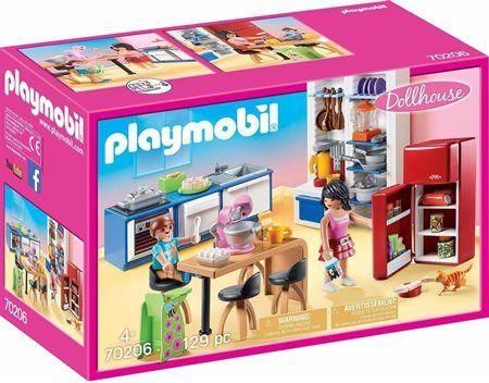 Playmobil Dollhouse Κουζίνα Κουκλόσπιτου για 4+ Ετών #70206