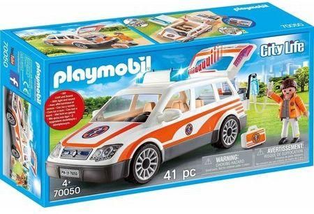 Playmobil City Life Emergency Car με Φως & Ήχο για 4+ Ετών #70050