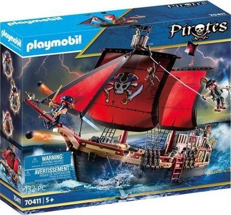 Playmobil Pirates Πειρατική Ναυαρχίδα για 5+ Ετών #70411
