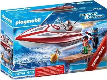 Playmobil Sports & Action Speedboat Racer για 4+ Ετών #70744