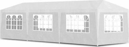 Κιόσκι vidaXL Κήπου Λευκό 3x9m