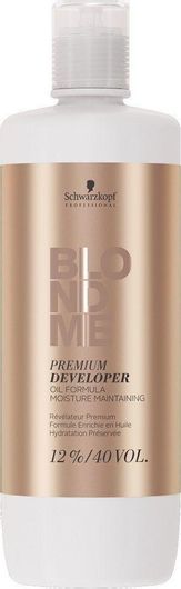 Οξυζενέ Μαλλιών Schwarzkopf Blondme Premium Υγρό 40Vol 1000ml