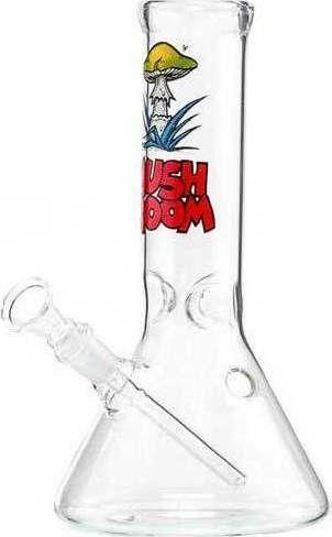 Bong Grace Glass Ice Beaker Mushroom Γυάλινο 23cm