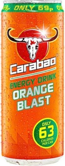 Energy Drink Carabao με Ανθρακικό Κουτί 330ml