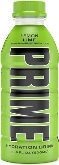 Energy Drink Prime Lemon Lime με Ανθρακικό Λεμόνι 500ml