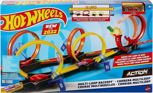 Πίστα Hot Wheels Multi Loop Raceoff για 4+ Ετών