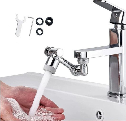 Προέκταση Βρύσης Universal F23-5 με Φίλτρο & Περιστρεφόμενο Βραχίονα 1080°