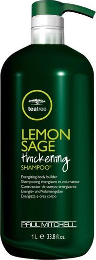 Paul Mitchell Tea Tree Lemon Sage Thickening Σαμπουάν Αναδόμησης/Θρέψης & Όγκου για Εύθραυστα Μαλλιά 1000ml