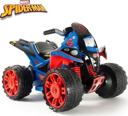 Παιδική Μηχανή Injusa Quad The Beast Spiderman 76160 για 2+ Ετών Κόκκινο