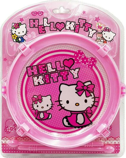 Τύμπανο Hello Kitty Απαλό με Ρυθμιζόμεο Ιμάντα για 3+ Ετών