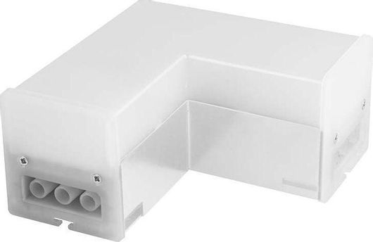 Σύνδεσμος L V-TAC LED για Γραμμικό Φωτιστικό 8W 230V 800lm 120° Ψυχρό Λευκό Άσπρο Σώμα 10176