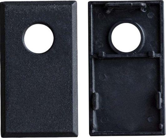 Τάπα V-TAC για Εξαρτήματα Φωτιστικών Μαύρο 6892