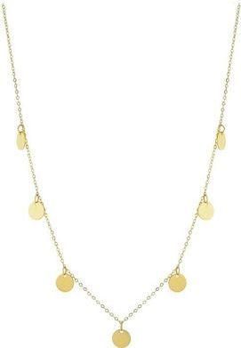 Γυναικείο Κολιέ Dimitrios Jewels ΧΚ00086 από Χρυσό 14Κ με Αλυσίδα Κίτρινο