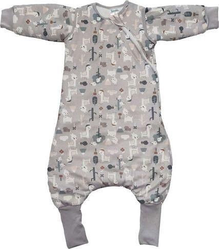 Υπνόσακος Μωρού Tender Χειμερινός με Πόδια 2.5 tog με Αποσπώμενα Μανίκια Γκρι