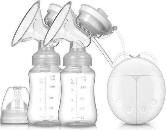 Θήλαστρο Αυτόματο Ηλεκτρικό Διπλό Μπαταρίας & Ρεύματος Χωρίς BPA