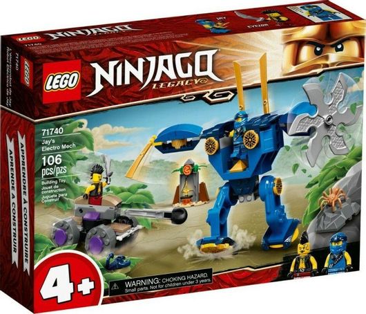 Lego Ninjago: Jay's Electro Mech για 4+ Ετών #71740