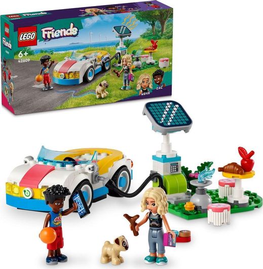 Lego Friends: Electric Car And Charger για 6+ Ετών #42609