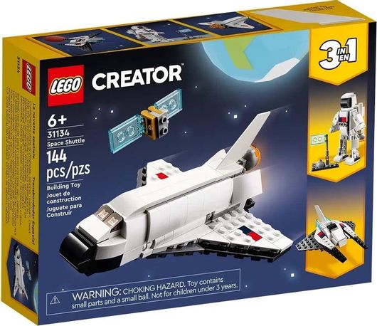 Lego Creator 3-in-1: Space Shuttle για 6+ Ετών #31134