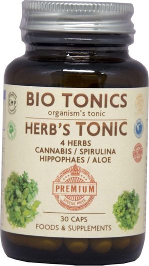 Bio Tonics Herb's Tonic 30 κάψουλες