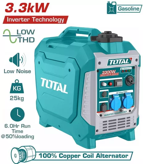 Γεννήτρια Total Inverter Βενζίνης 3300W