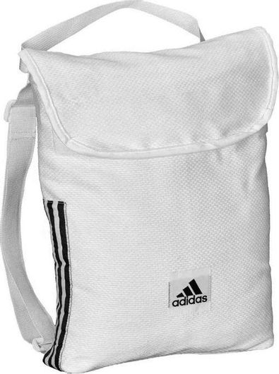 Σχολική Τσάντα Πλάτης Δημοτικού Adidas Training Βαμβακερή Λευκό