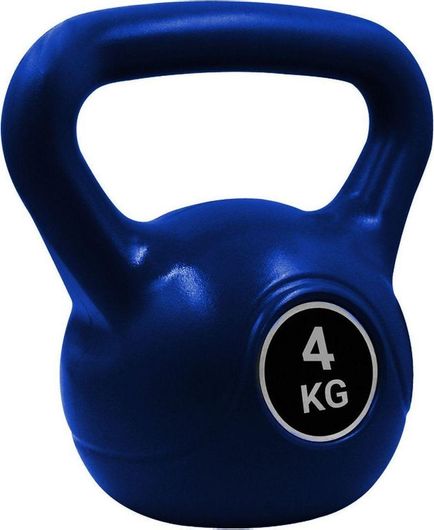 Kettlebell από PVC 4kg σε Μπλε 25566-38