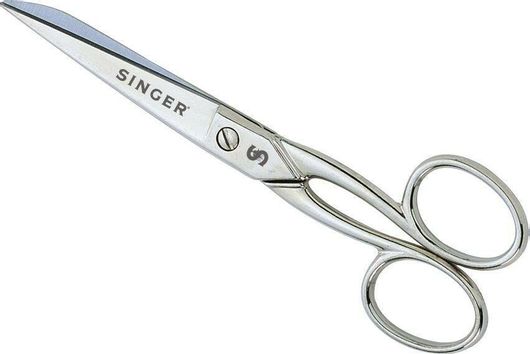Ψαλίδι Υφάσματος Singer 12.5cm No 19 Ασημί