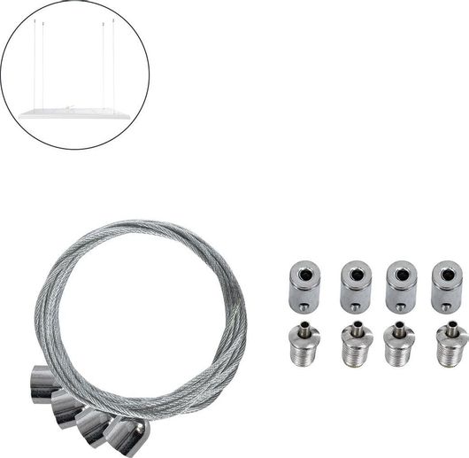 Ντίζα GloboStar 60219 για Κρέμασμα Φωτιστικών