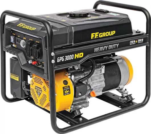 Γεννήτρια Βενζίνης F.F. Group GPG 3000 HD Τετράχρονη με Μέγιστη Ισχύ 3.5kVA