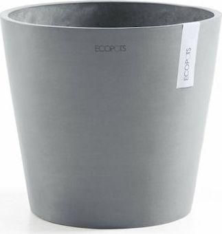 Γλάστρα Ecopots Amsterdam 40x35cm Γκρι